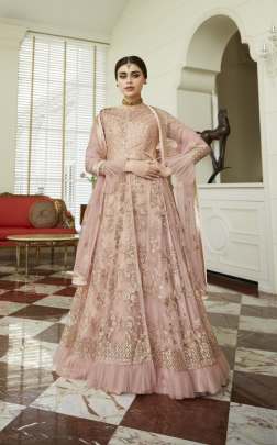 Aashirwad Creation Mor Bagh Celebration Gold 7037 Light Pink Colors Salwar Kameez