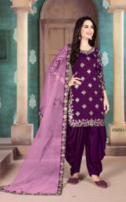 Alisha Patiyala Mirror 2021  Designer Wedding Wear Party wear wine Color Salwar Suit