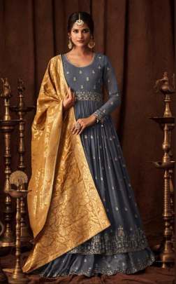 GLAMOUR VOL-64 BY MOHINI FASHION 64005 DESIGNER party wear wedding wear  Salwar suit