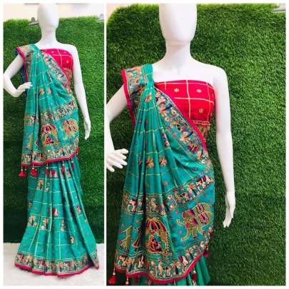 KANAK GUJRATI BRIDAL SAREE