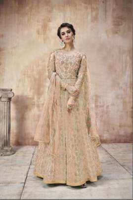  KARMA 16022 COLORS  ANARKALI DESIGNER WEDDING  WEAR  SALWAR SUITS