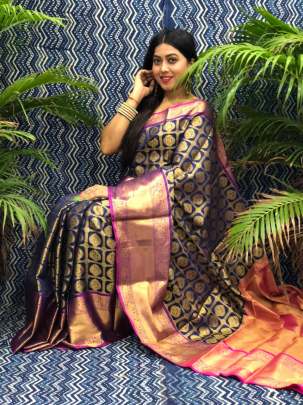 Kanchipuram silk saree